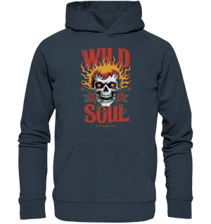WILD SOUL – Kraftvolles und rebellisches Design von Dark Shadows Arts - Organic Hoodie | Hoodies | Dark Shadows Arts