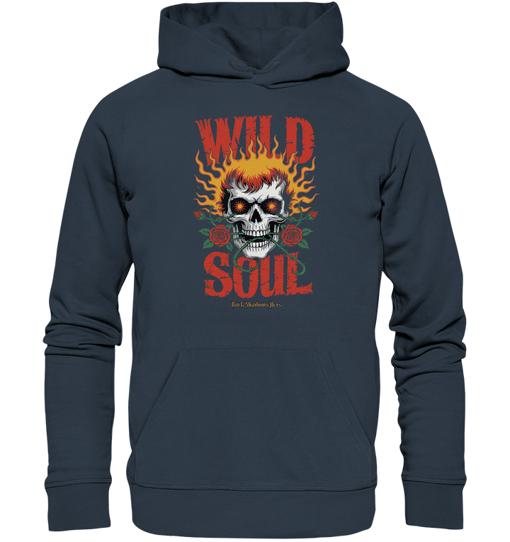 WILD SOUL – Kraftvolles und rebellisches Design von Dark Shadows Arts - Organic Hoodie | Hoodies | Dark Shadows Arts