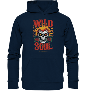 WILD SOUL – Kraftvolles und rebellisches Design von Dark Shadows Arts - Organic Hoodie | Hoodies | Dark Shadows Arts