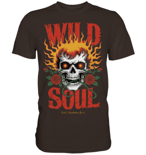 WILD SOUL – Kraftvolles und rebellisches Design von Dark Shadows Arts - Premium Shirt | Unisex - Shirts | Dark Shadows Arts