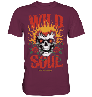 WILD SOUL – Kraftvolles und rebellisches Design von Dark Shadows Arts - Premium Shirt | Unisex - Shirts | Dark Shadows Arts