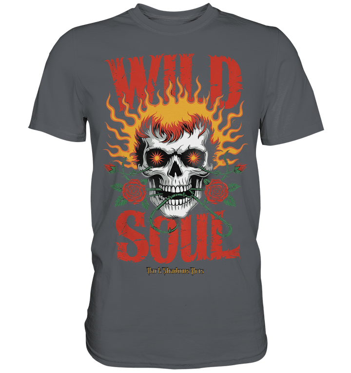 WILD SOUL – Kraftvolles und rebellisches Design von Dark Shadows Arts - Premium Shirt | Unisex - Shirts | Dark Shadows Arts