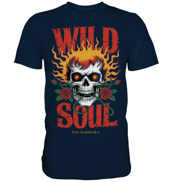 WILD SOUL – Kraftvolles und rebellisches Design von Dark Shadows Arts - Premium Shirt | Unisex - Shirts | Dark Shadows Arts