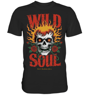 WILD SOUL – Kraftvolles und rebellisches Design von Dark Shadows Arts - Premium Shirt | Unisex - Shirts | Dark Shadows Arts