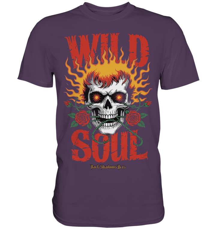 WILD SOUL – Kraftvolles und rebellisches Design von Dark Shadows Arts - Premium Shirt | Unisex - Shirts | Dark Shadows Arts