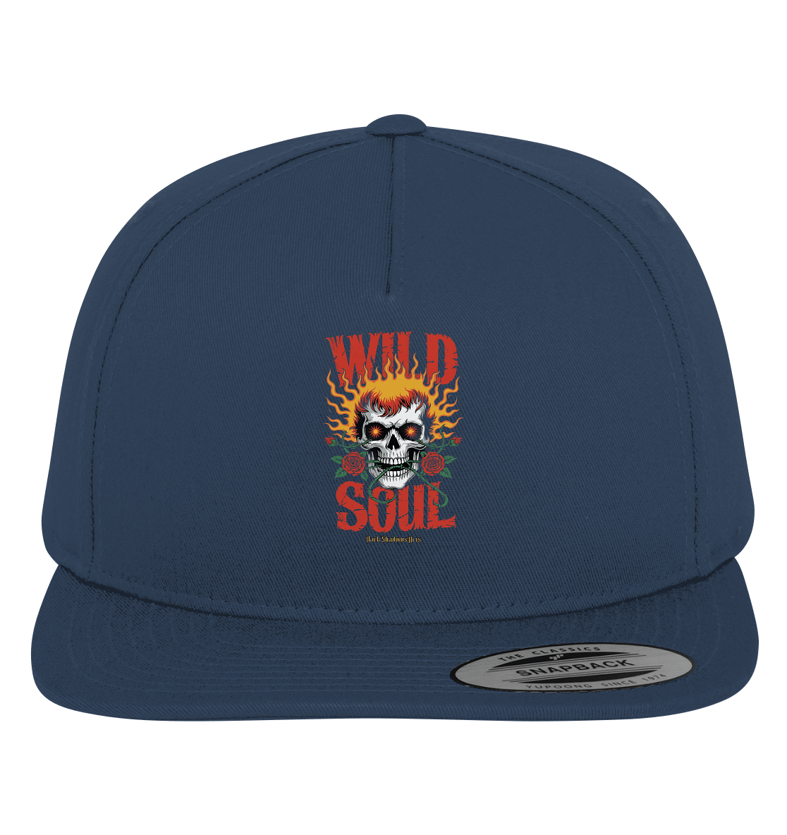 WILD SOUL – Kraftvolles und rebellisches Design von Dark Shadows Arts - Premium Snapback | Kappen & Mützen | Dark Shadows Arts
