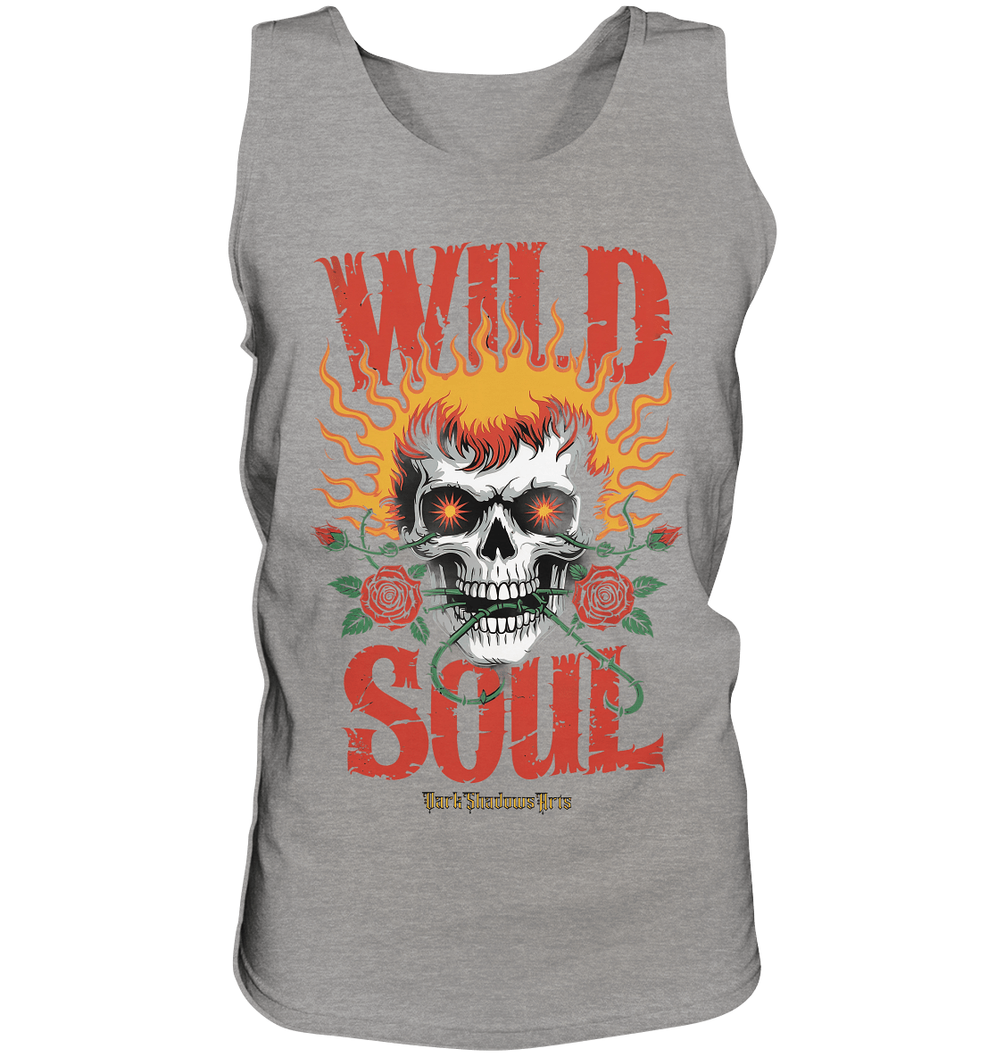 WILD SOUL – Kraftvolles und rebellisches Design von Dark Shadows Arts - Relaxed Tank Top | Tank - Tops | Dark Shadows Arts
