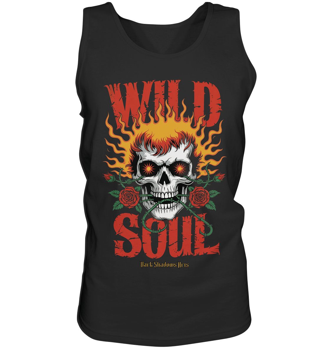 WILD SOUL – Kraftvolles und rebellisches Design von Dark Shadows Arts - Relaxed Tank Top | Tank - Tops | Dark Shadows Arts