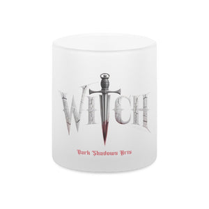 Witchblade – Blutige Gothic Magie - Glas - Tasse satiniert | Mug | Dark Shadows Arts