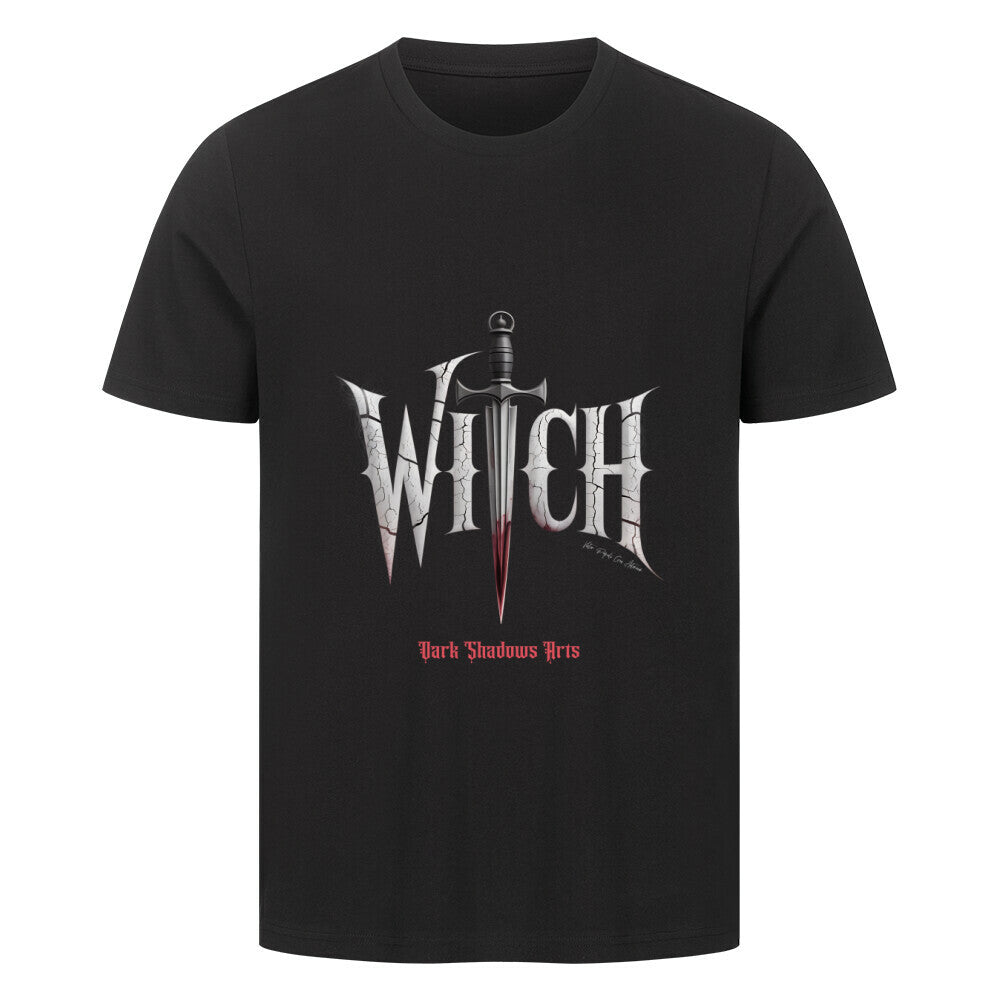 Witchblade_ Blutige Gothic Magie - HigherBlanks Premium T-Shirt | T-Shirt | Dark Shadows Arts