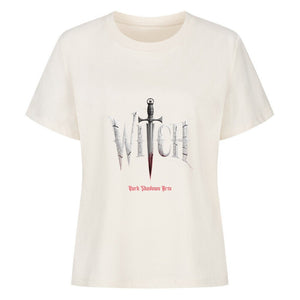 Witchblade – Blutige Gothic Magie - Premium Organic Shirt Women | T-Shirt | Dark Shadows Arts
