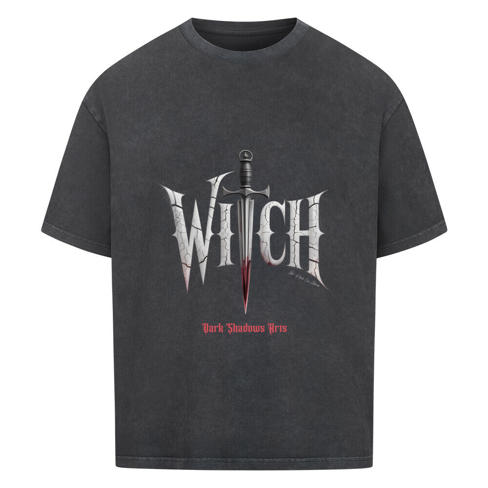 Witchblade_ Blutige Gothic Magie - VACANCY Oversized Shirt | T-Shirt | Dark Shadows Arts