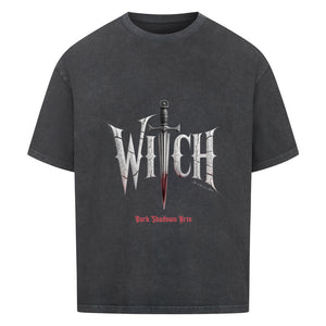 Witchblade_ Blutige Gothic Magie - VACANCY Oversized Shirt | T-Shirt | Dark Shadows Arts