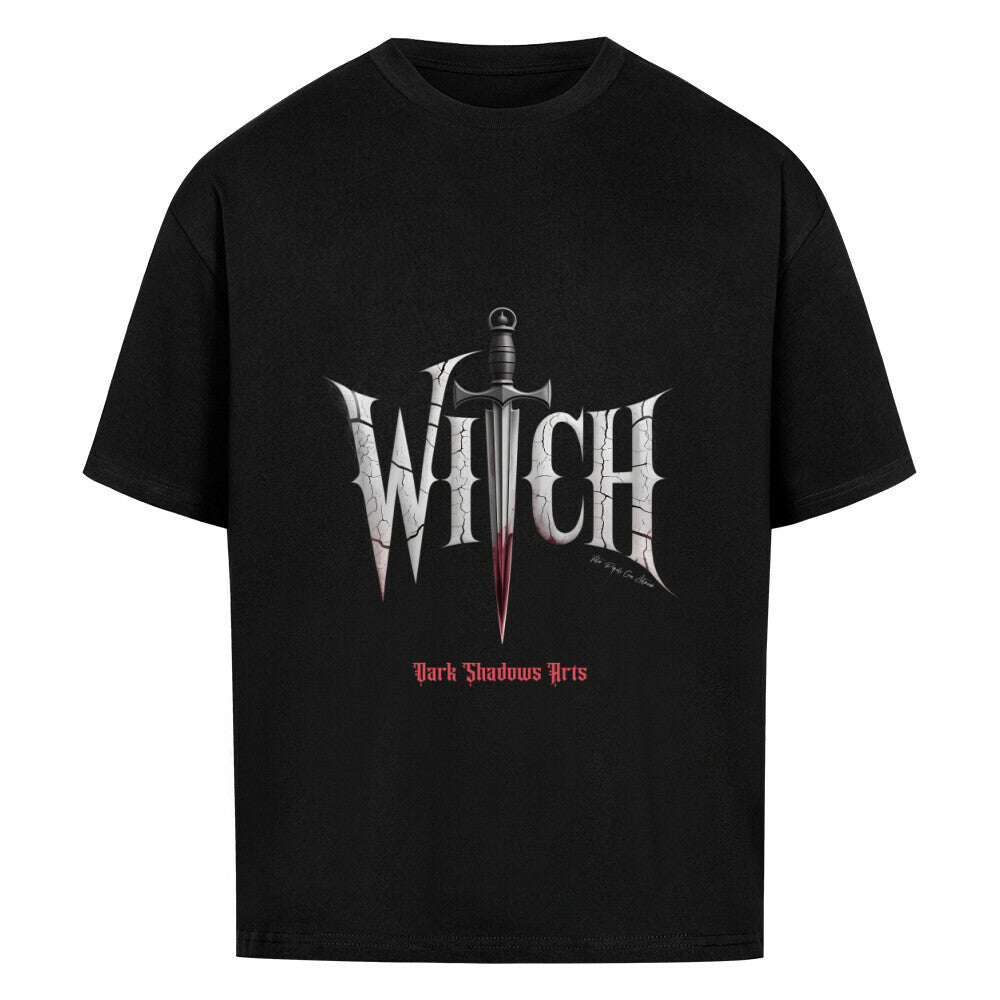 Witchblade_ Blutige Gothic Magie - VACANCY Oversized Shirt | T-Shirt | Dark Shadows Arts