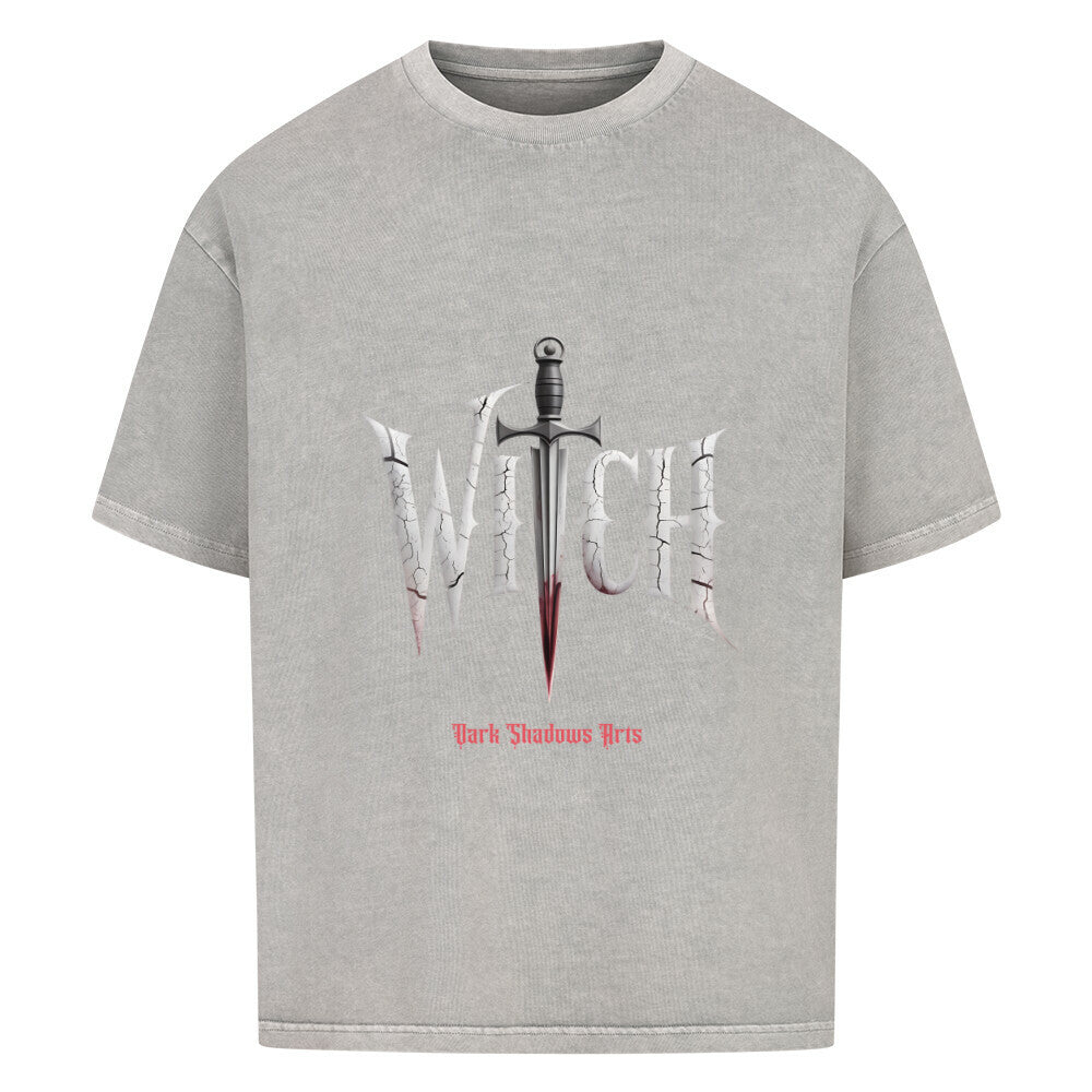 Witchblade_ Blutige Gothic Magie - VACANCY Oversized Shirt | T-Shirt | Dark Shadows Arts