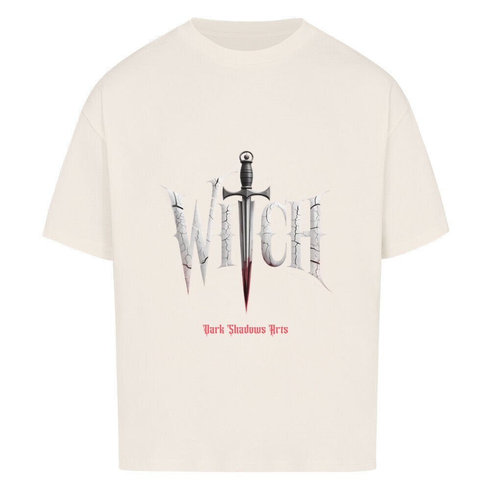 Witchblade_ Blutige Gothic Magie - VACANCY Oversized Shirt | T-Shirt | Dark Shadows Arts