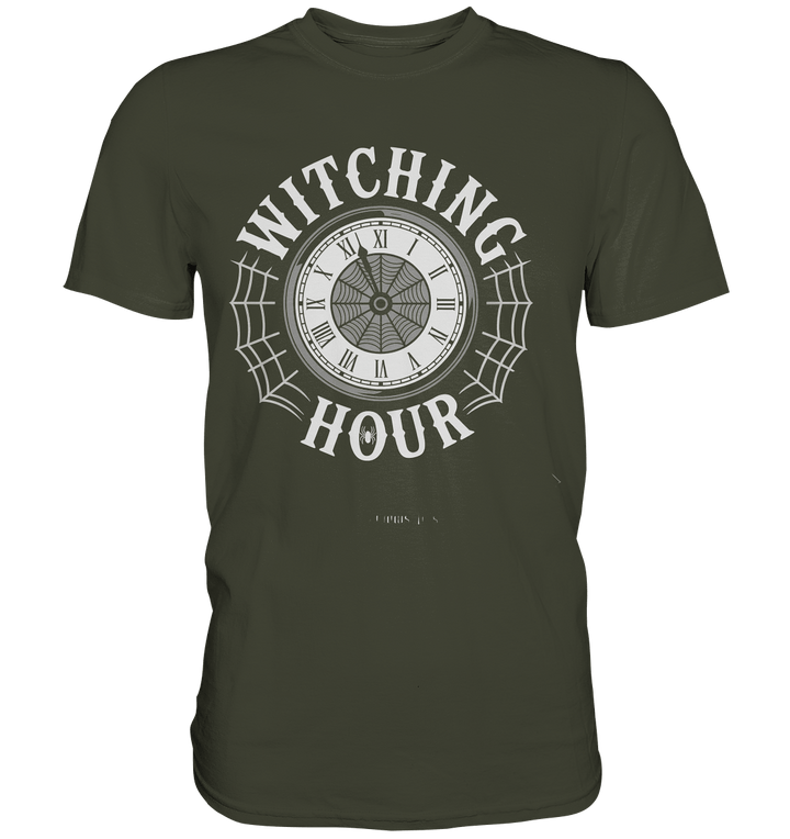 witching hour - mystical midnight magic - Premium Shirt | Unisex - Shirts | Dark Shadows Arts