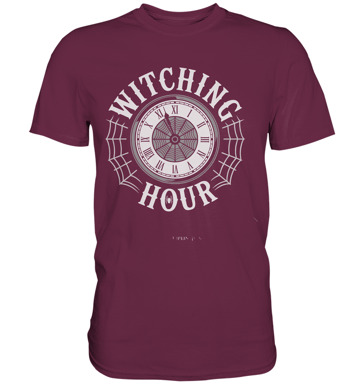 witching hour - mystical midnight magic - Premium Shirt | Unisex - Shirts | Dark Shadows Arts