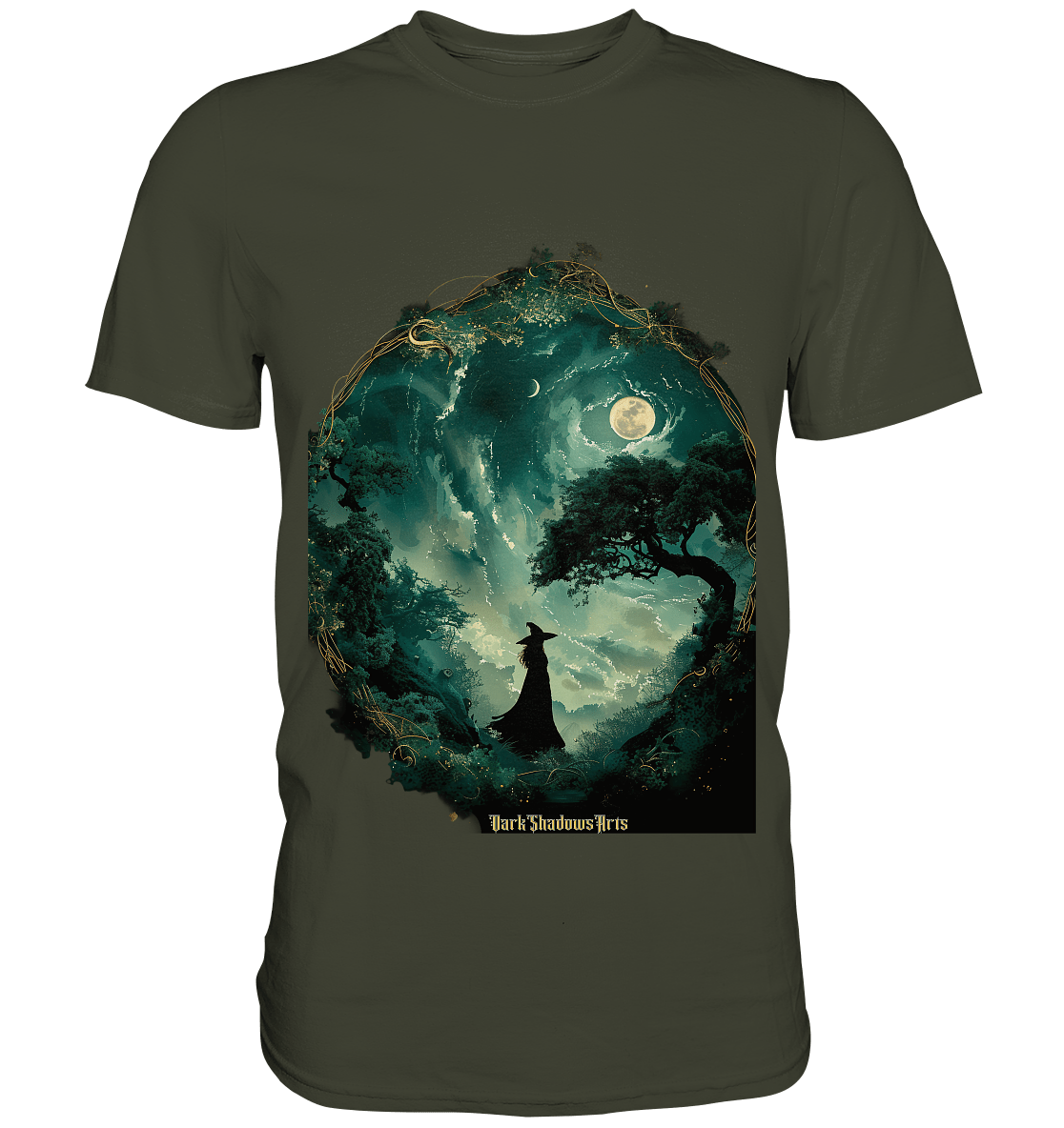 Witchs Forest - Premium Shirt | Unisex - Shirts | Dark Shadows Arts