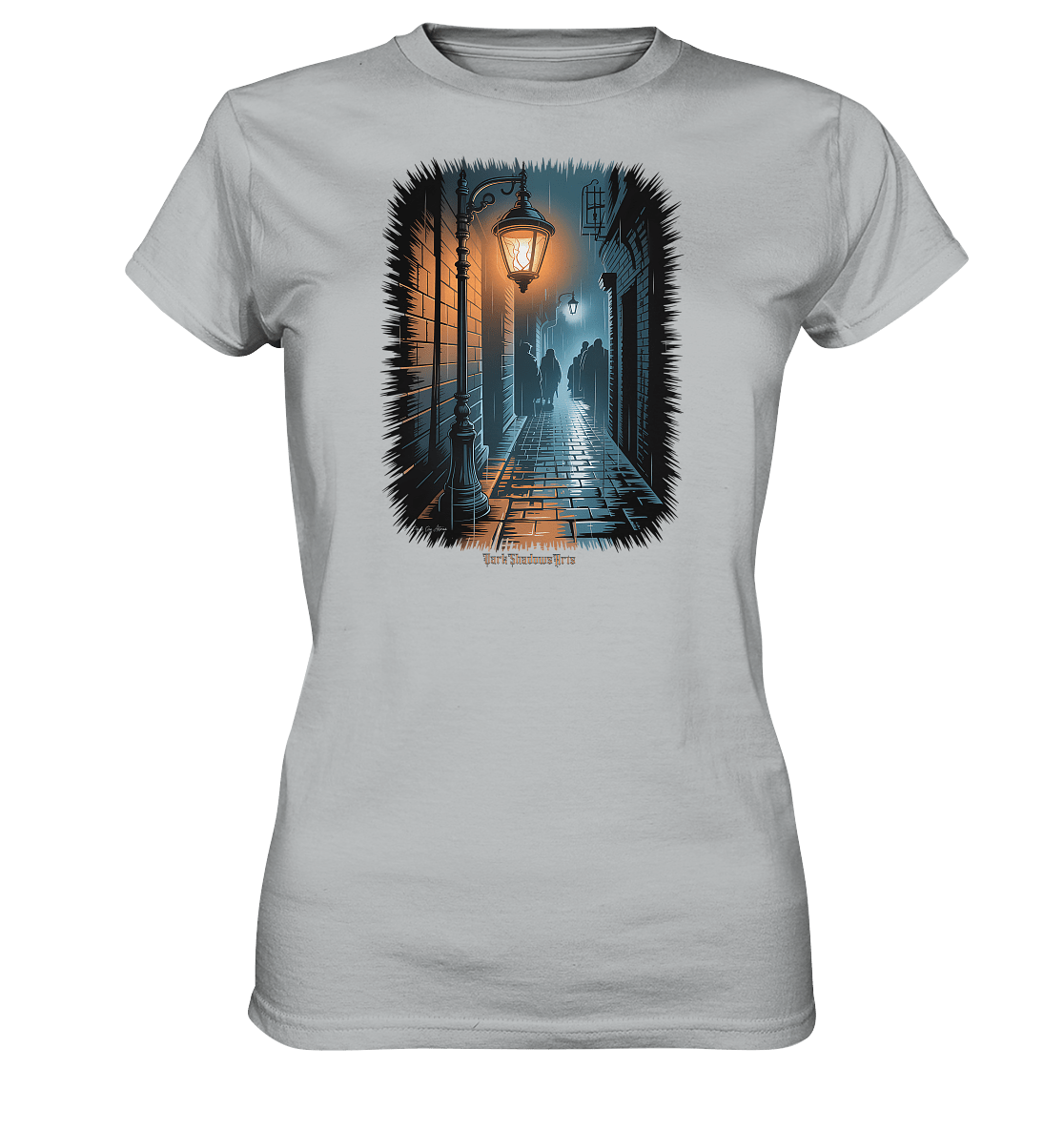 yark shadows alley - geheimnisvolle gassen und düstere atmosphäre - Ladies Premium Shirt | Lady - Shirts | Dark Shadows Arts