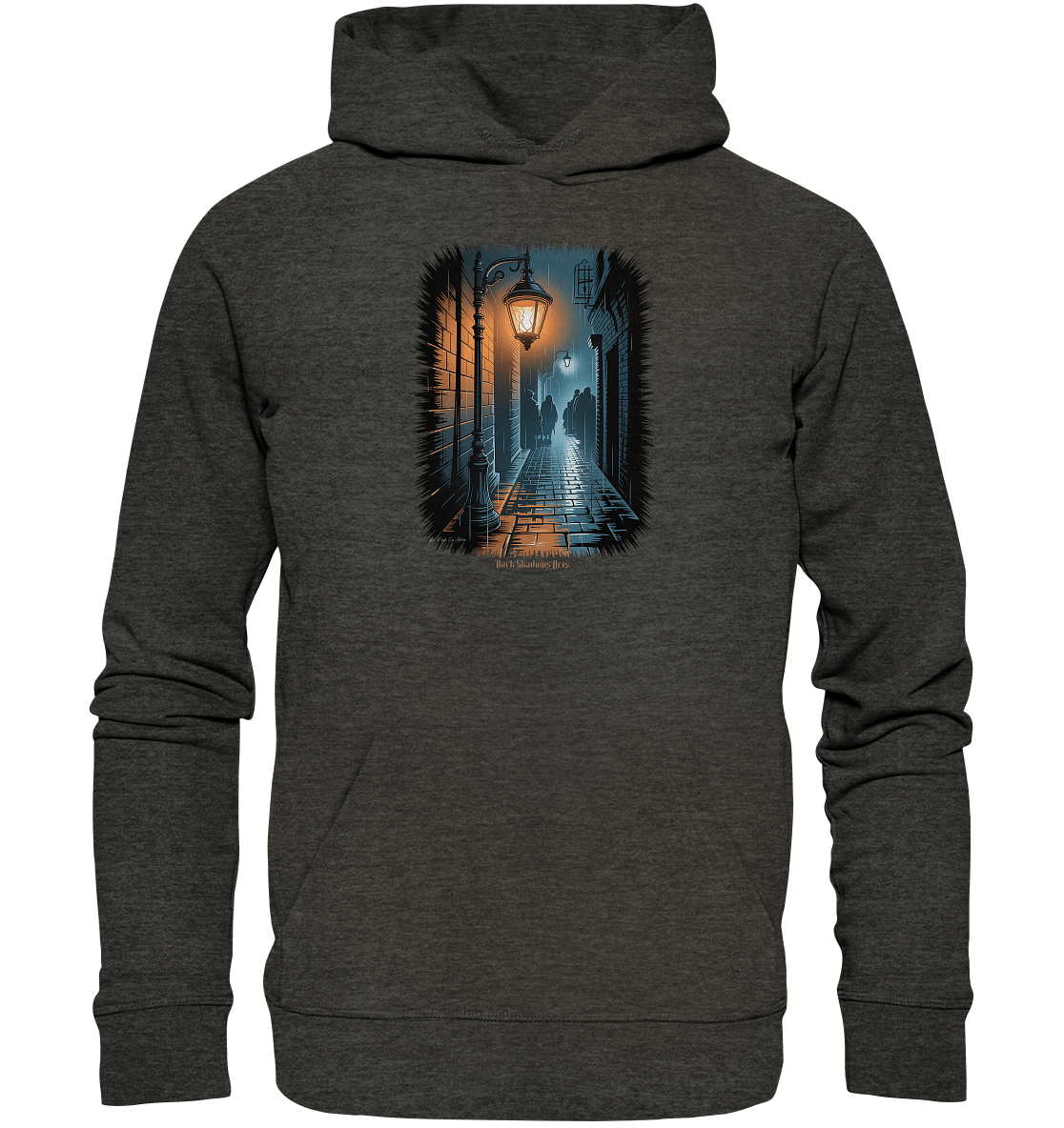 yark shadows alley - geheimnisvolle gassen und düstere atmosphäre - Organic Hoodie | Hoodies | Dark Shadows Arts