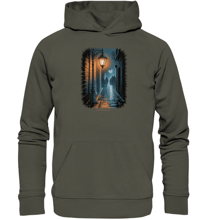 yark shadows alley - geheimnisvolle gassen und düstere atmosphäre - Organic Hoodie | Hoodies | Dark Shadows Arts