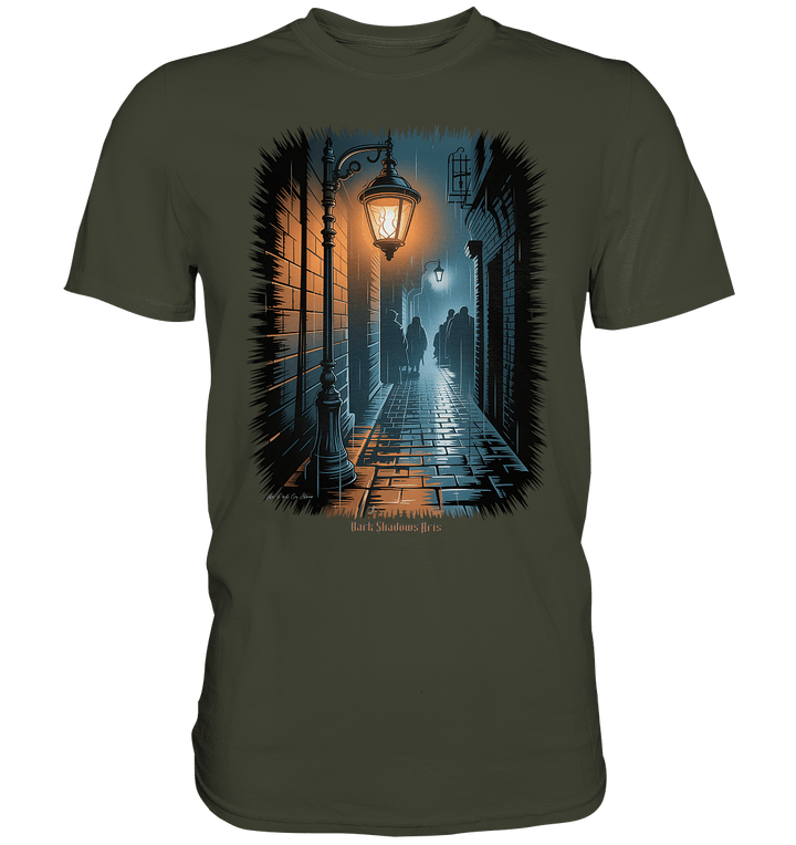 yark shadows alley - geheimnisvolle gassen und düstere atmosphäre - Premium Shirt | Unisex - Shirts | Dark Shadows Arts