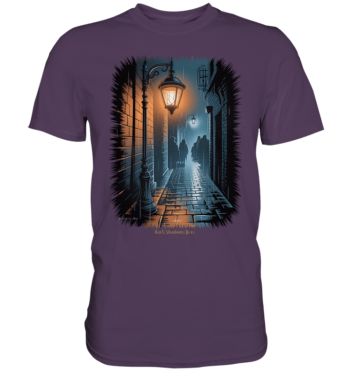 yark shadows alley - geheimnisvolle gassen und düstere atmosphäre - Premium Shirt | Unisex - Shirts | Dark Shadows Arts
