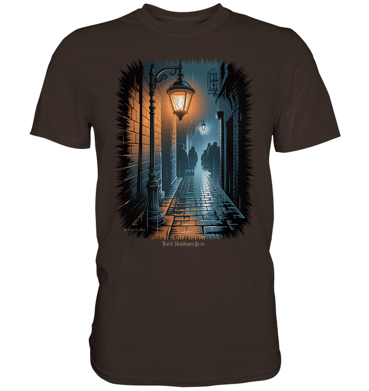 yark shadows alley - geheimnisvolle gassen und düstere atmosphäre - Premium Shirt | Unisex - Shirts | Dark Shadows Arts