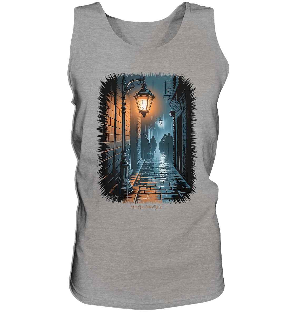 yark shadows alley - geheimnisvolle gassen und düstere atmosphäre - Relaxed Tank Top | Tank - Tops | Dark Shadows Arts